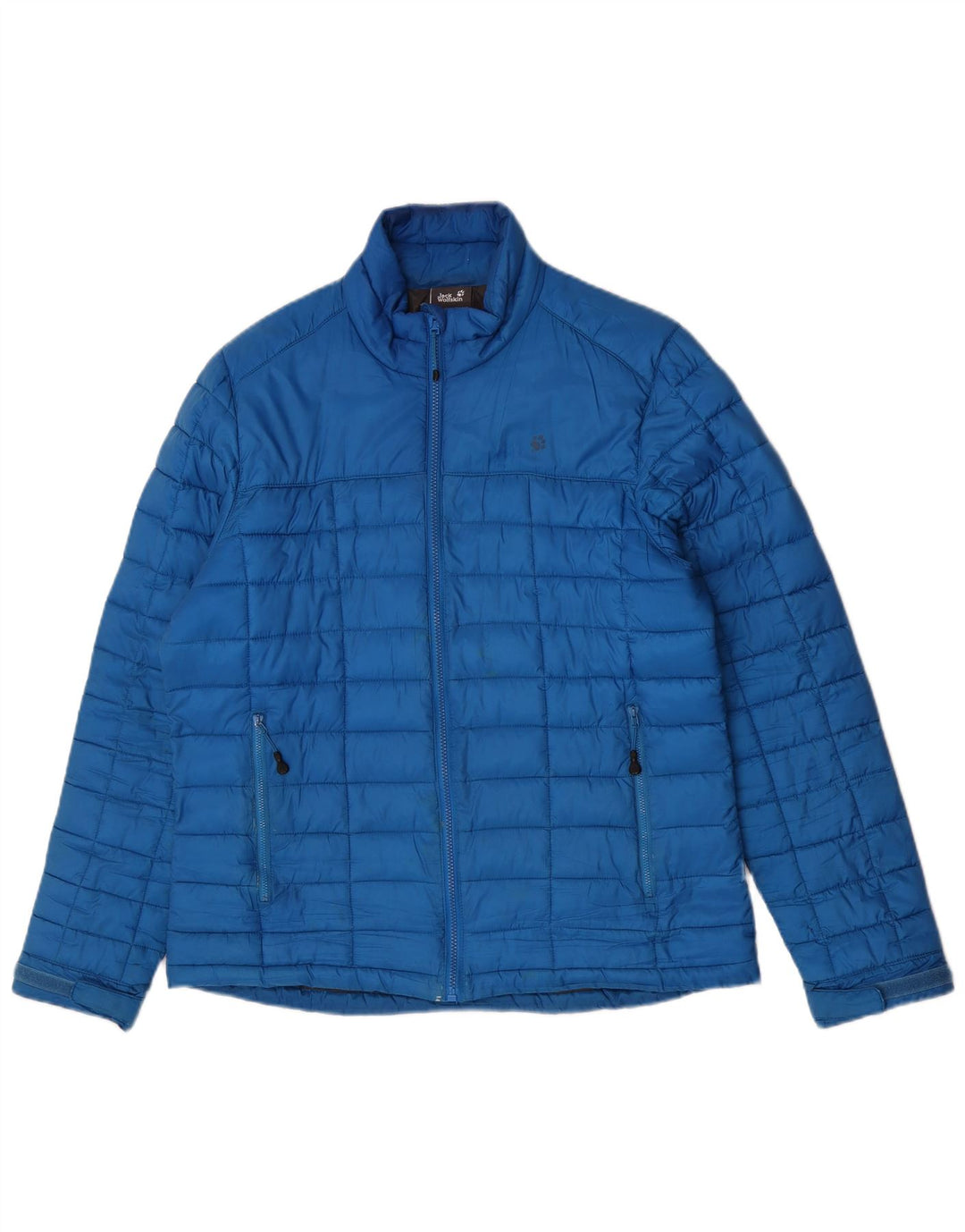 Giacca imbottita da uomo Jack Wolfskin UK 36/38 piccola poliestere blu