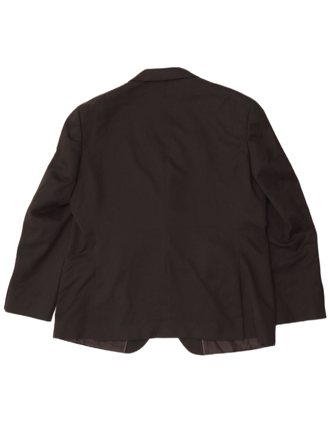 Giacca blazer a 2 bottoni da uomo Marks & Spencer UK 46 XL poliestere nero
