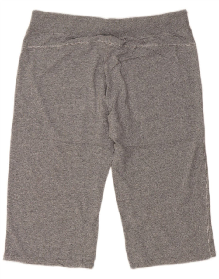CHAMPION Pantaloncini sportivi Bermuda Heritage Classics da donna UK 16 Large Grigio