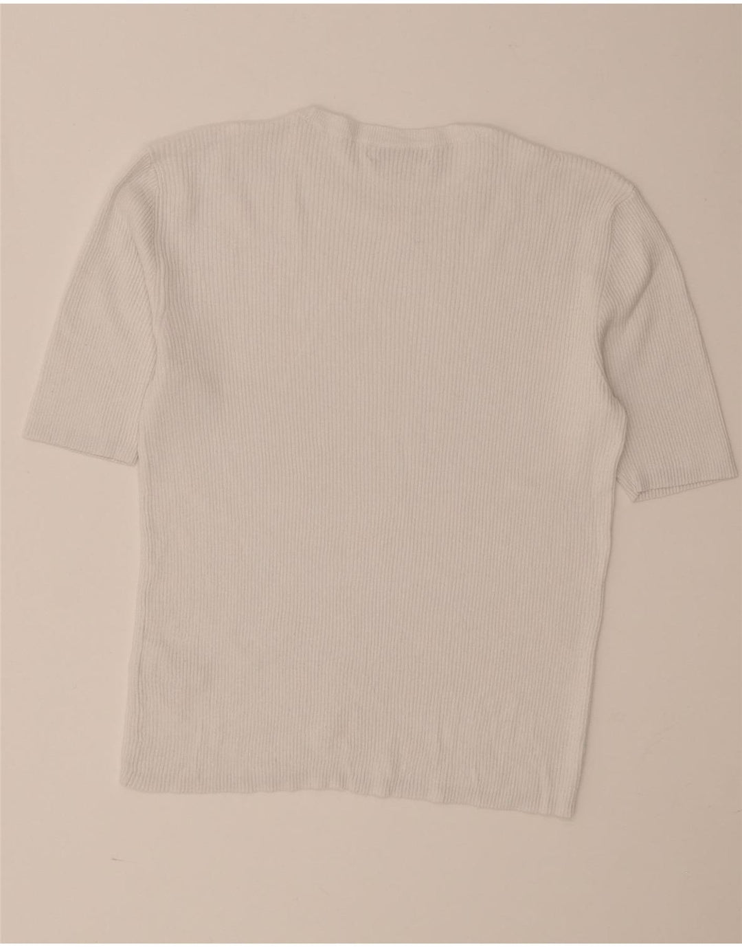 Marks & Spencer T-shirt da uomo Top Large in viscosa bianca