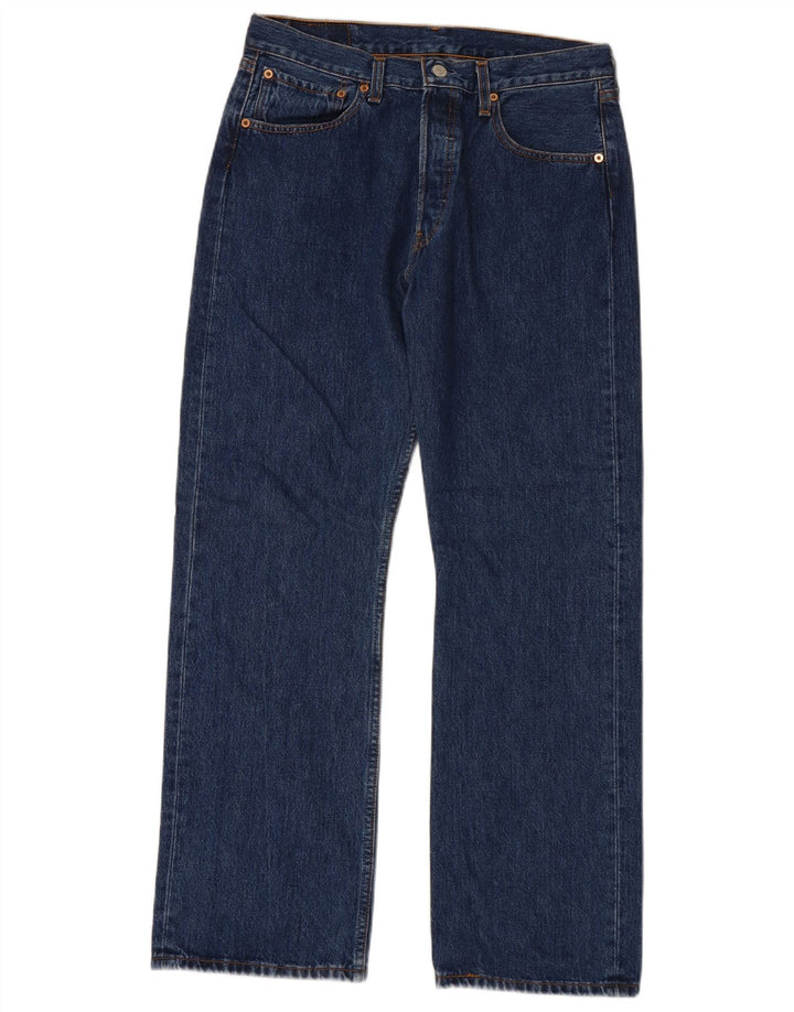 Levi's Uomo 501 Jeans dritti W32 L30 Cotone blu navy