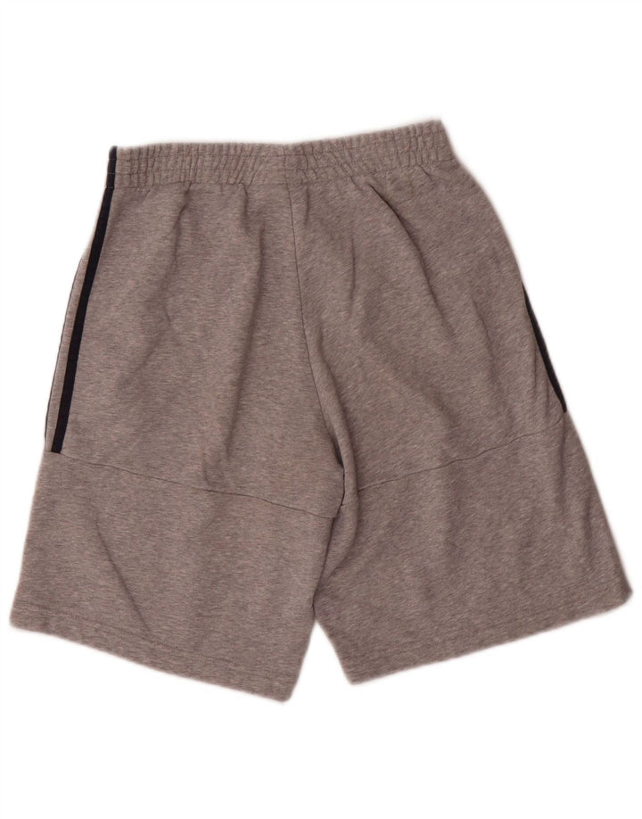 Pantaloncini sportivi da uomo ADIDAS piccoli in cotone grigio