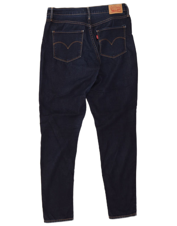 Levi's Womens 311 Shaping Skinny Jeans W29 L30 Navy Blue Cotton