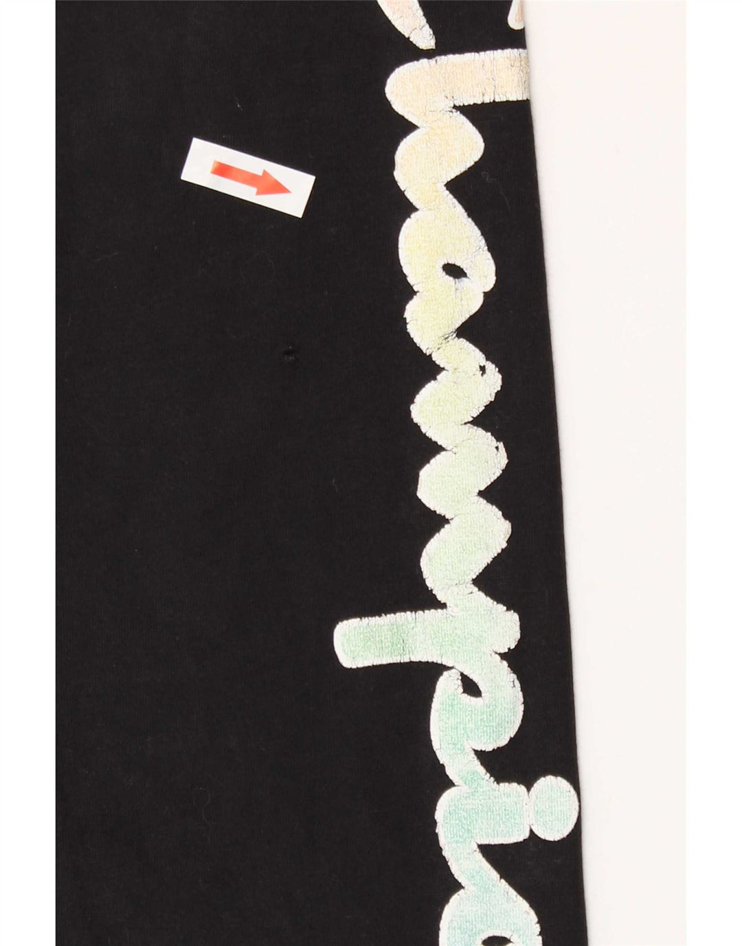 Leggings grafici da donna Champion UK 12 medio nero