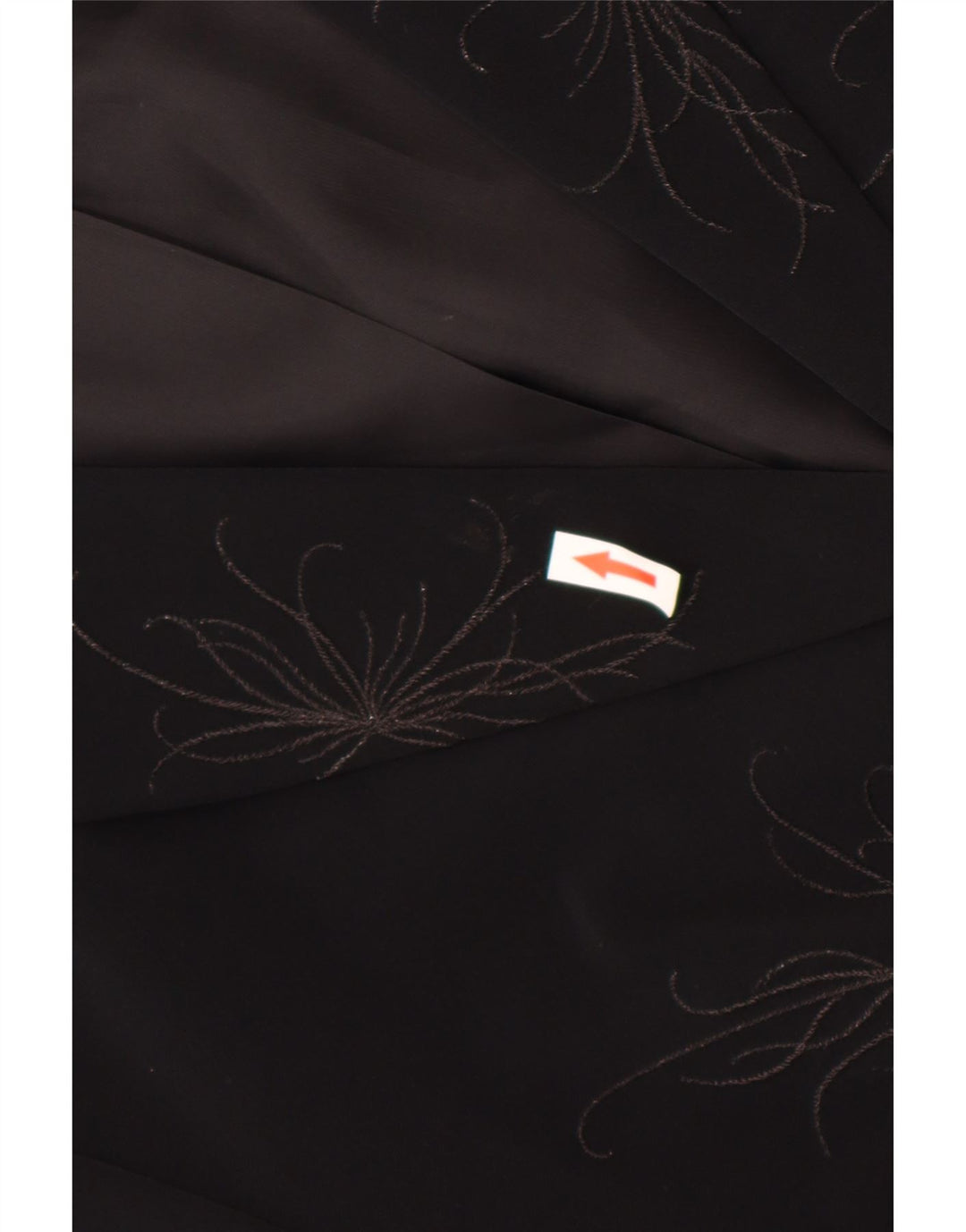 Giacca blazer da donna a 1 bottone Laura Ashley UK 16 grande floreale nero