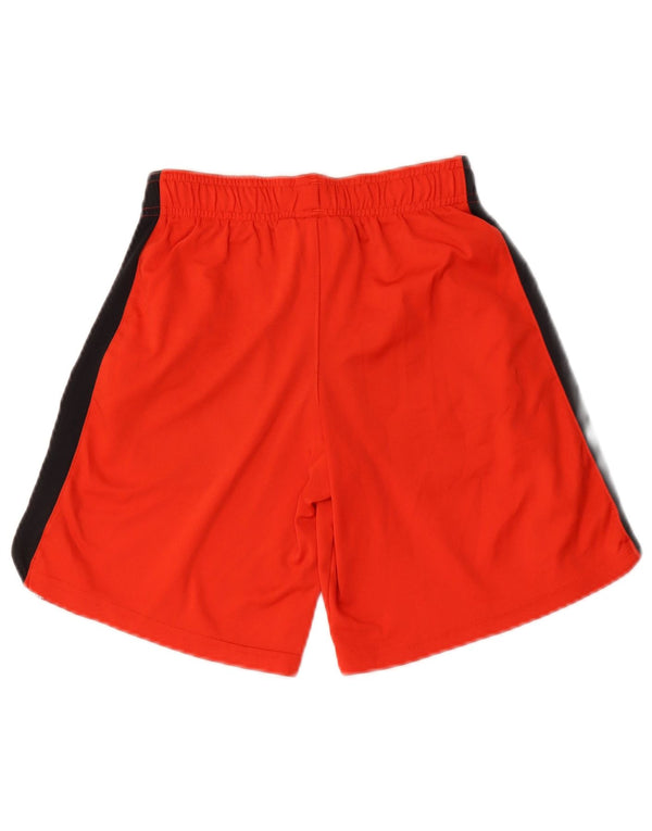 Pantaloncini sportivi con grafica da ragazzo Under Armour 7-8 anni Small Red Colourblock