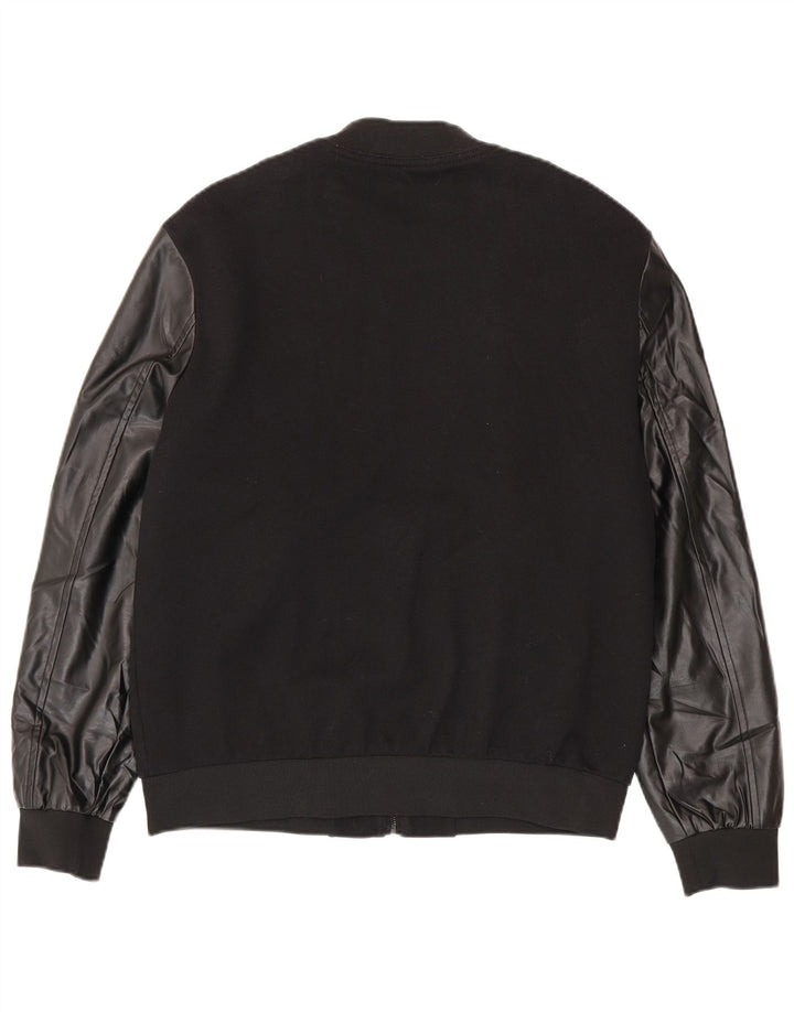 Giubbotto bomber da uomo Zara UK 42 XL poliestere nero