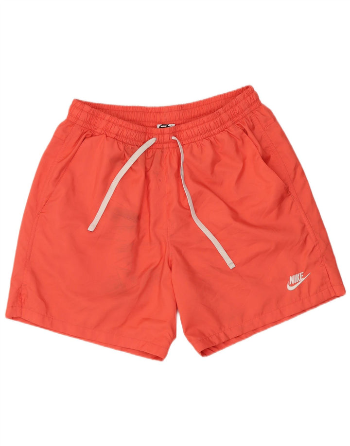 Pantaloncini da bagno Nike da uomo di colore arancione medio