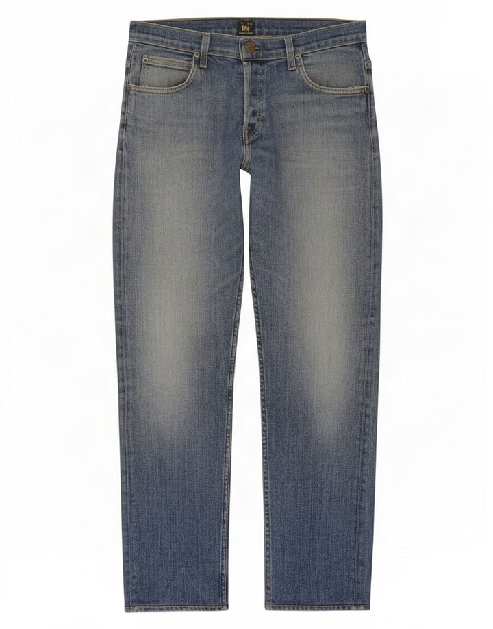 Jeans Lee Powell Slim da uomo W33 L34 cotone blu
