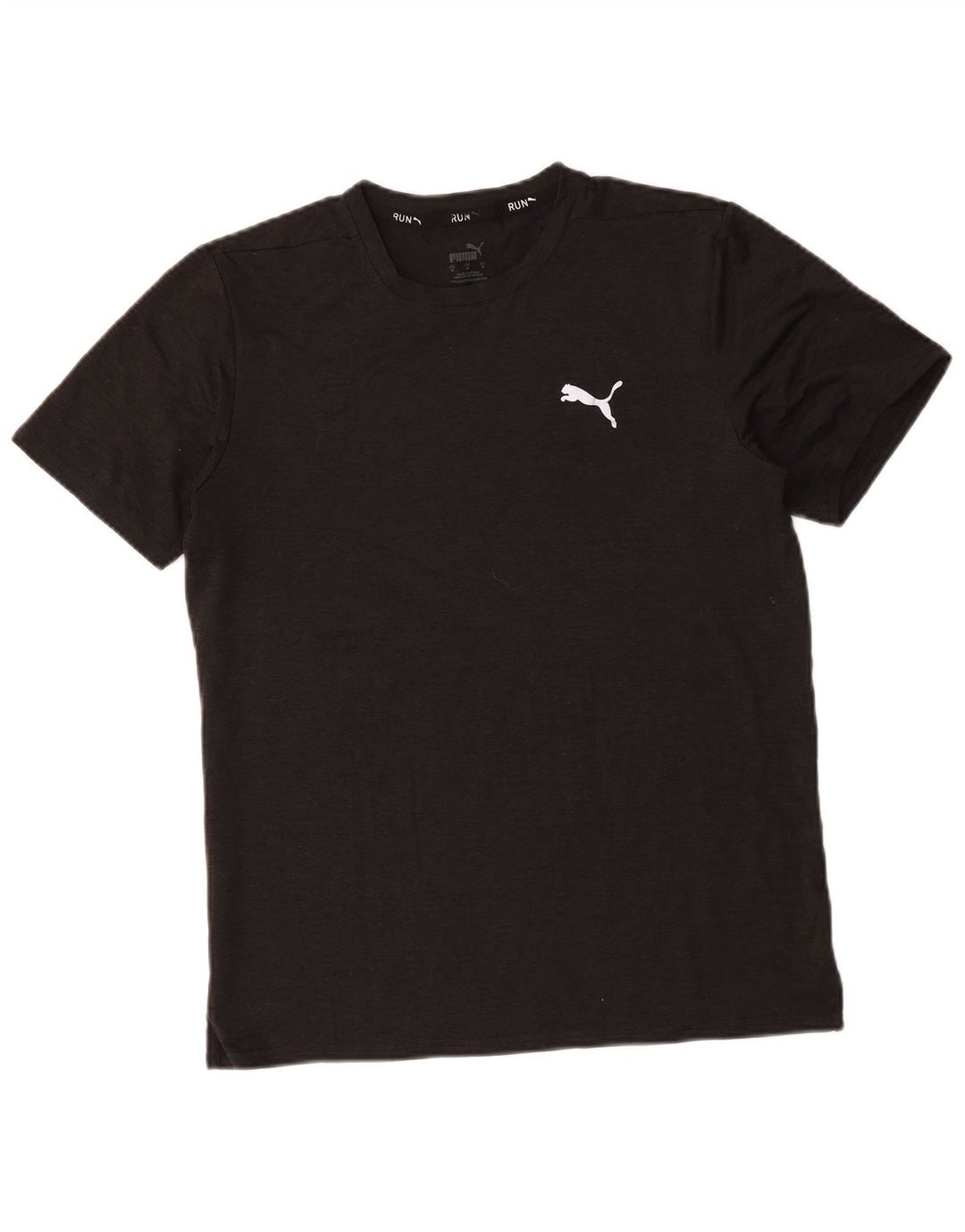 T-shirt Puma da uomo media media nera