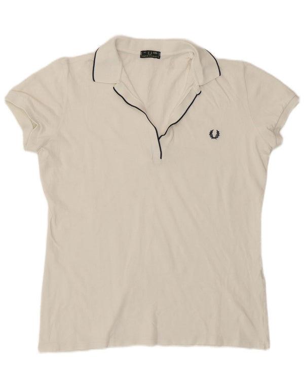 Polo da donna Fred Perry UK 20 2XL bianca