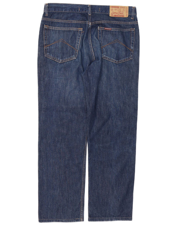 Jeans dritti da uomo Carrera 700 vestibilità regolare W34 L29 cotone blu