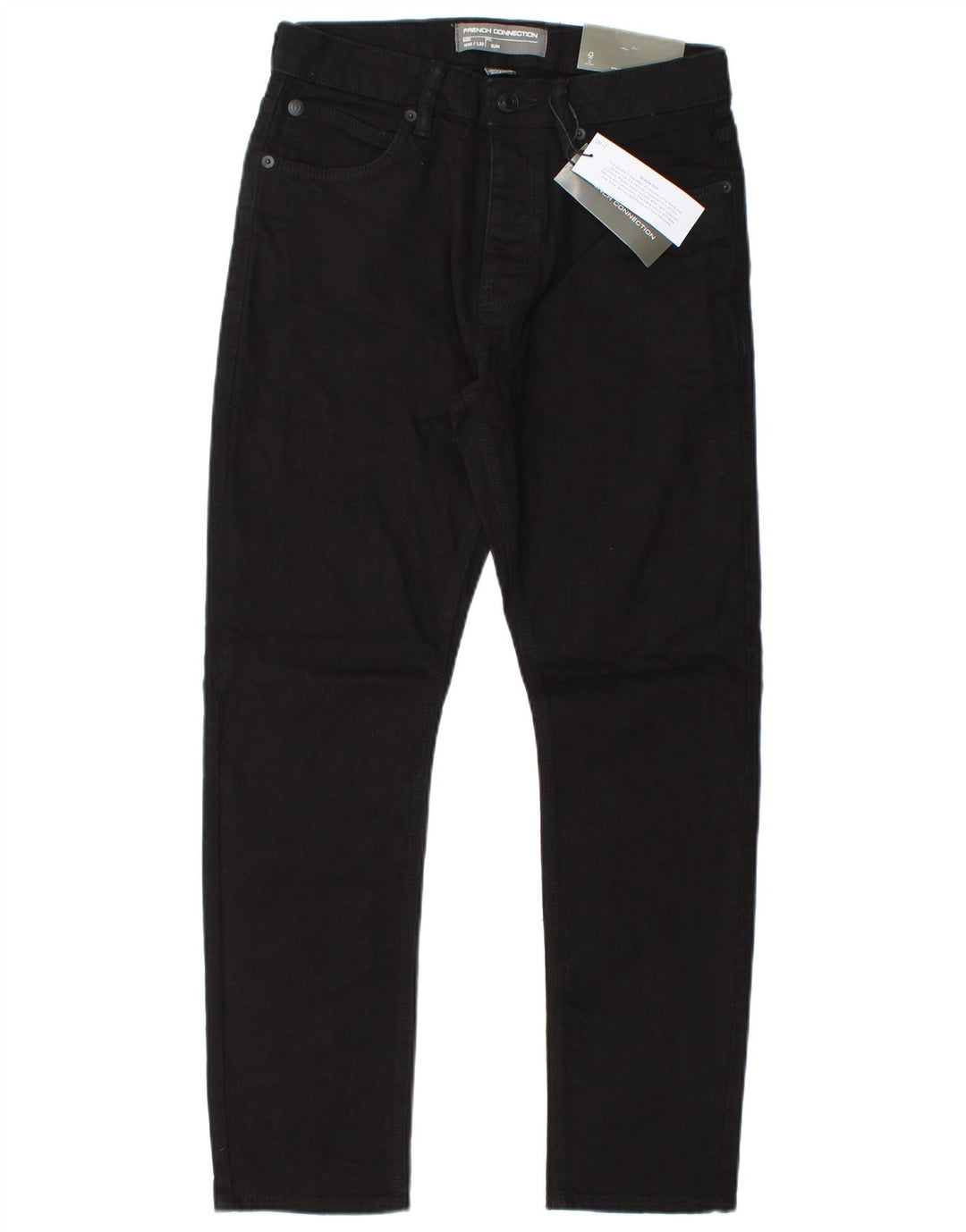 Jeans slim da uomo French Connection W30 L30 cotone nero