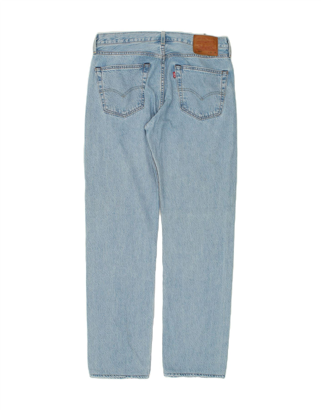 LEVI'S Jeans dritti da uomo 504 W33 L32 cotone blu