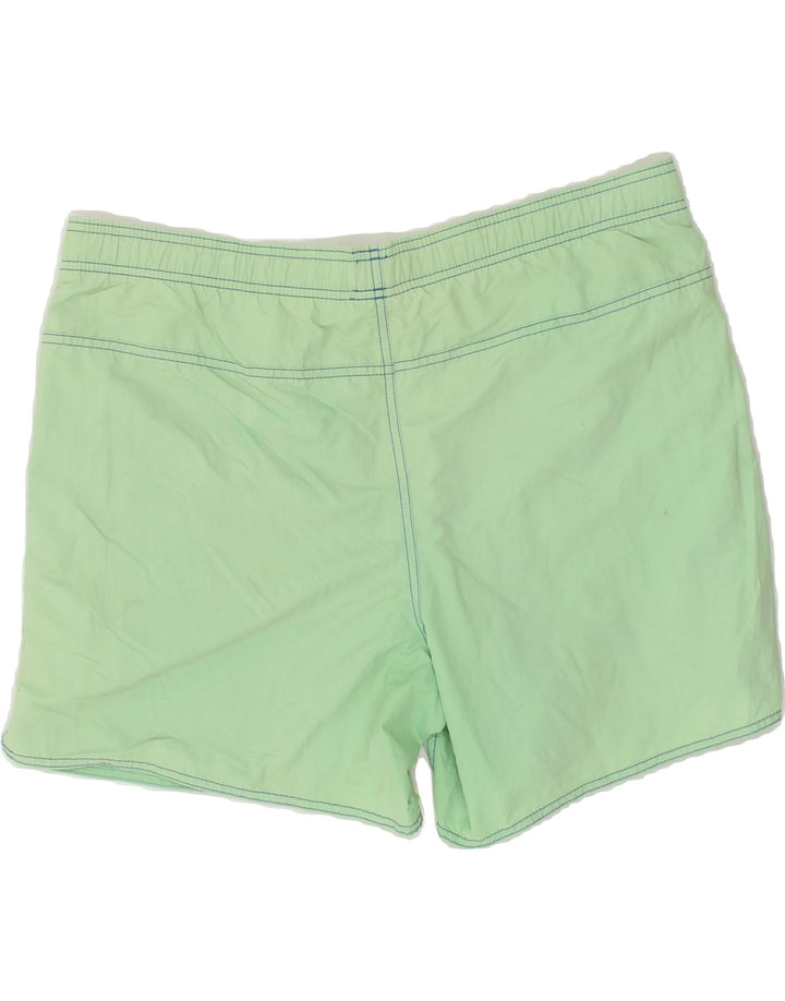 ADIDAS Mens Sport Shorts Large Green Nylon Vintage Adidas and Second-Hand Adidas from Messina Hembry 
