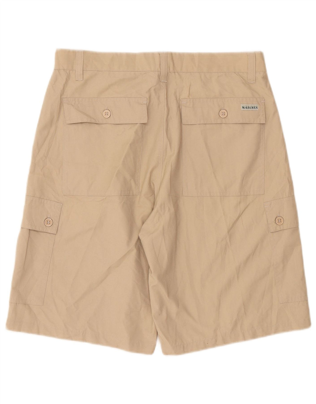 Pantaloncini cargo vintage da uomo IT 48 medi W32 Beige