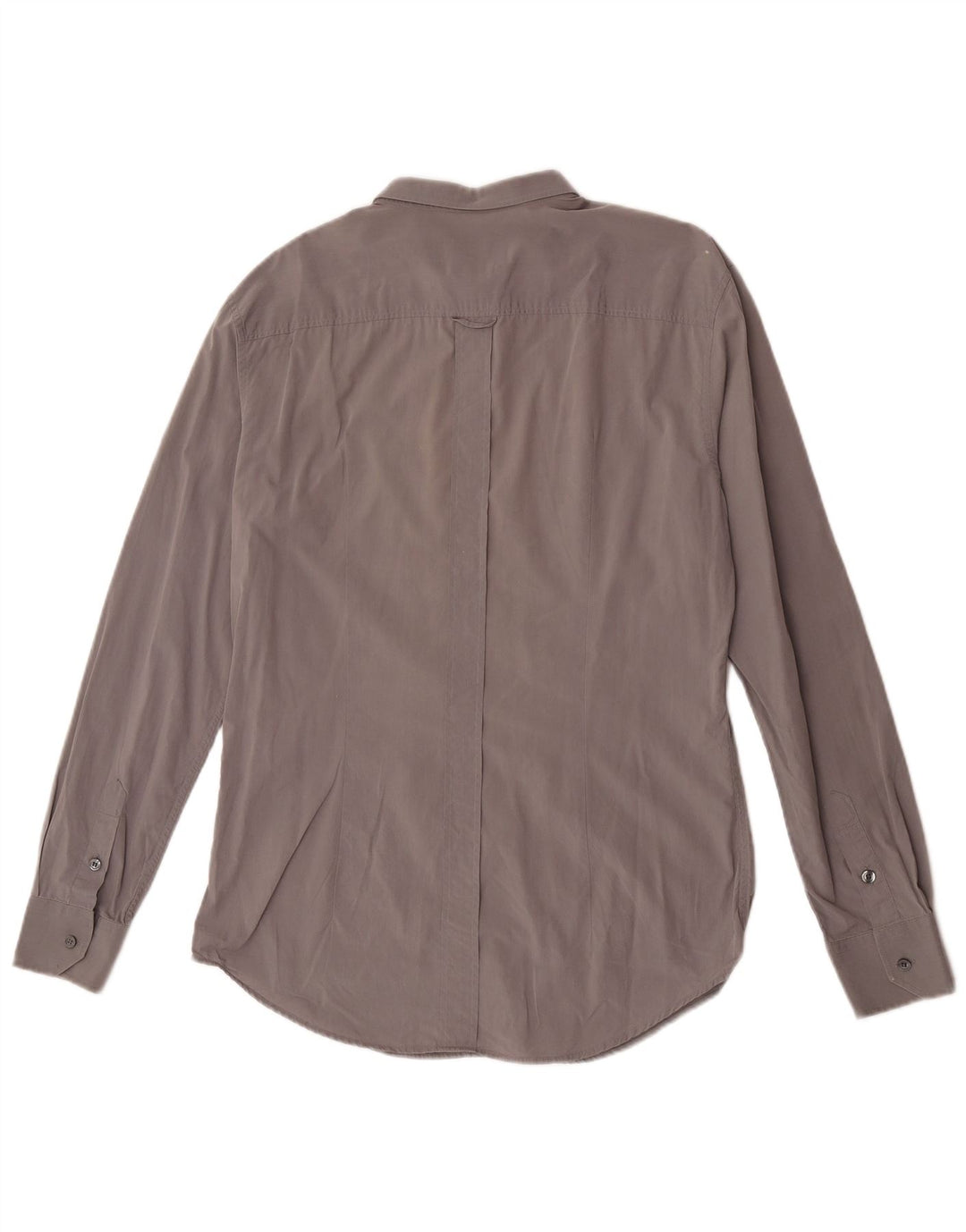 Camicia Slim Uomo Dolce & Gabbana IT 52 Large Cotone Grigio