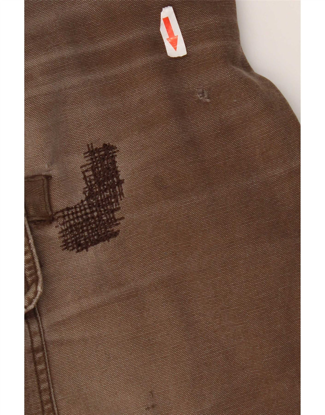Pantaloni cargo dritti corti da uomo Carhartt W36 L26 Marrone