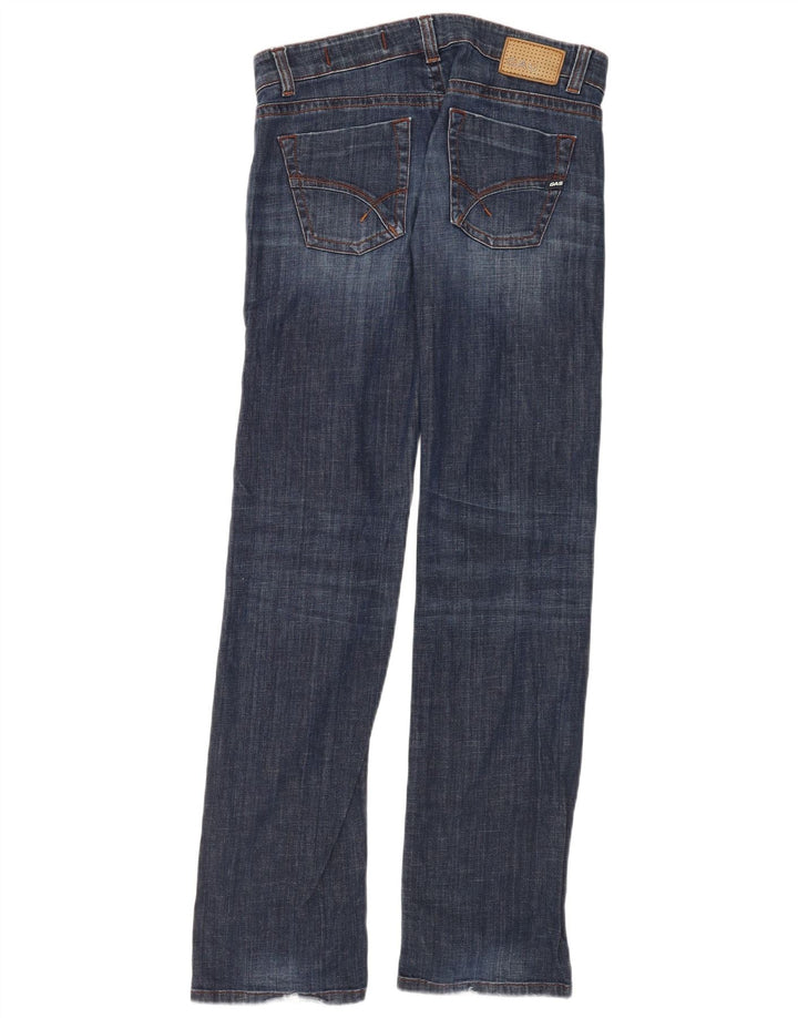 Jeans dritti da donna Gas W29 L34 cotone blu