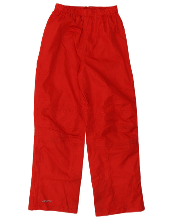 Pantaloni impermeabili da bambino Mountain Warehouse 11-12 anni Poliestere rosso
