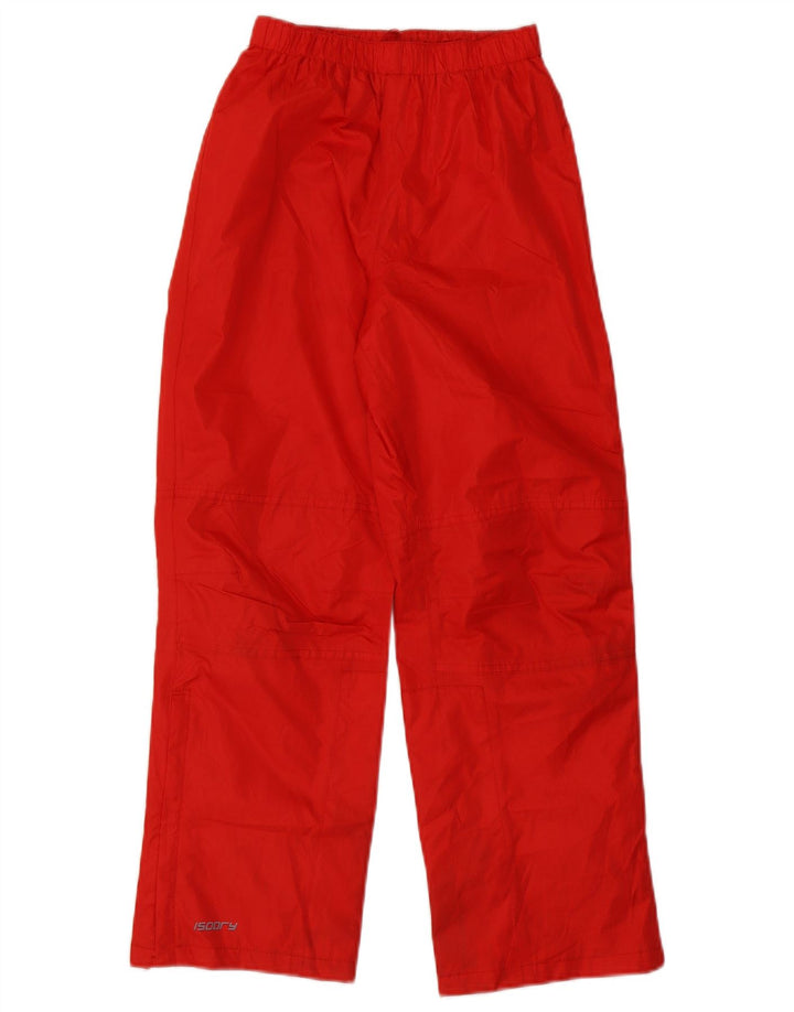 Pantaloni impermeabili da bambino Mountain Warehouse 11-12 anni Poliestere rosso
