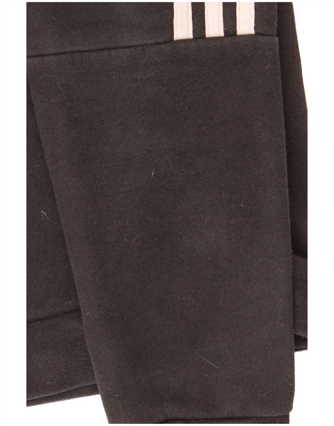 Maglione con cappuccio e zip ADIDAS per ragazzi 11-12 anni in cotone nero