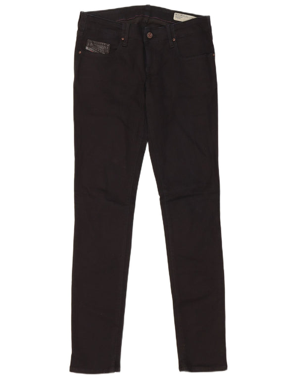 Jeans skinny super slim da donna Grupee a vita bassa Diesel W26 L30 Blu navy