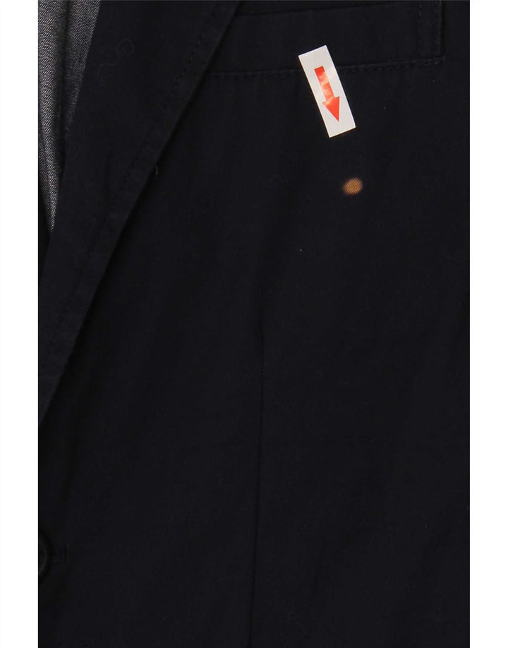 Giacca blazer a 2 bottoni Tommy Hilfiger per ragazzi 13-14 anni in cotone blu navy