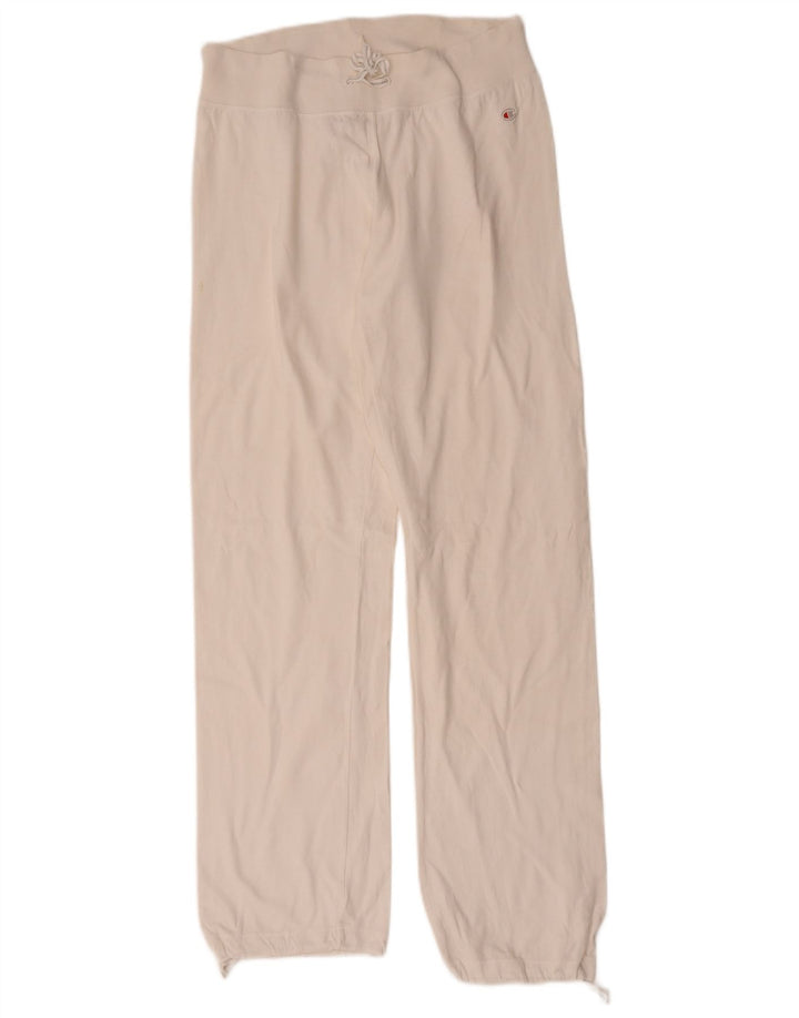 Pantaloni da tuta da donna Champion Joggers UK 14 Medium White