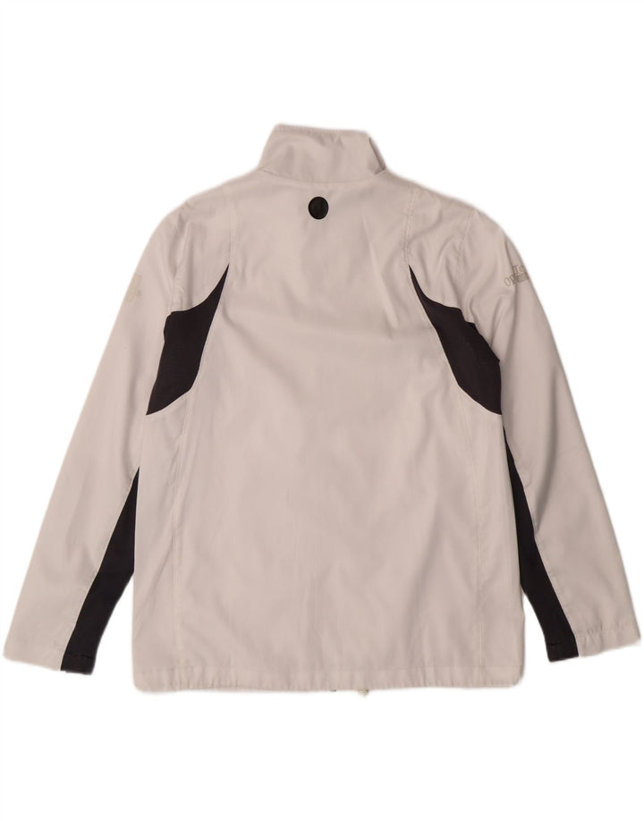 LOTTO Boys Tracksuit Top Jacket 11-12 Years Medium White Colourblock Vintage Lotto and Second-Hand Lotto from Messina Hembry 