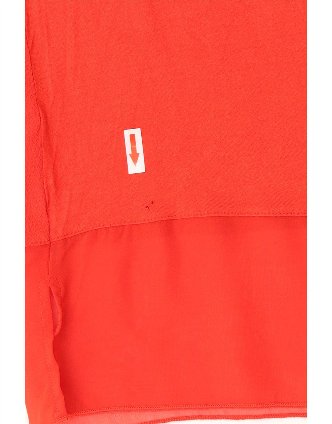 Top in camicetta da donna Zara UK 12 rosso medio