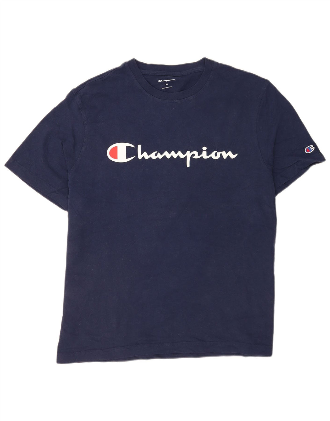 T-shirt grafica da uomo Champion Top XL Blu navy