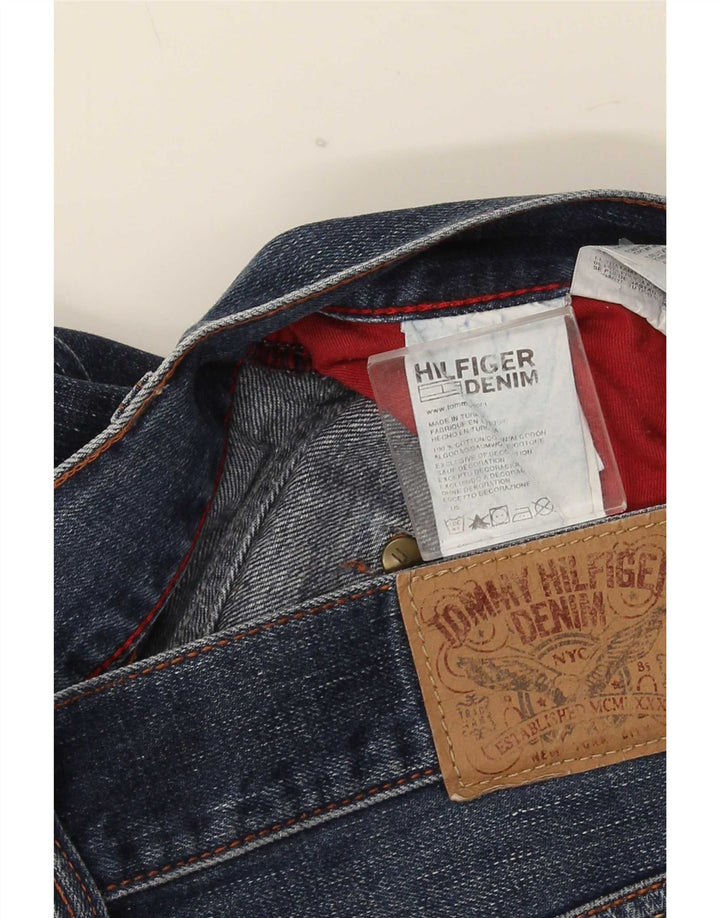Jeans bootcut da uomo Tommy Hilfiger W38 L29 cotone blu navy