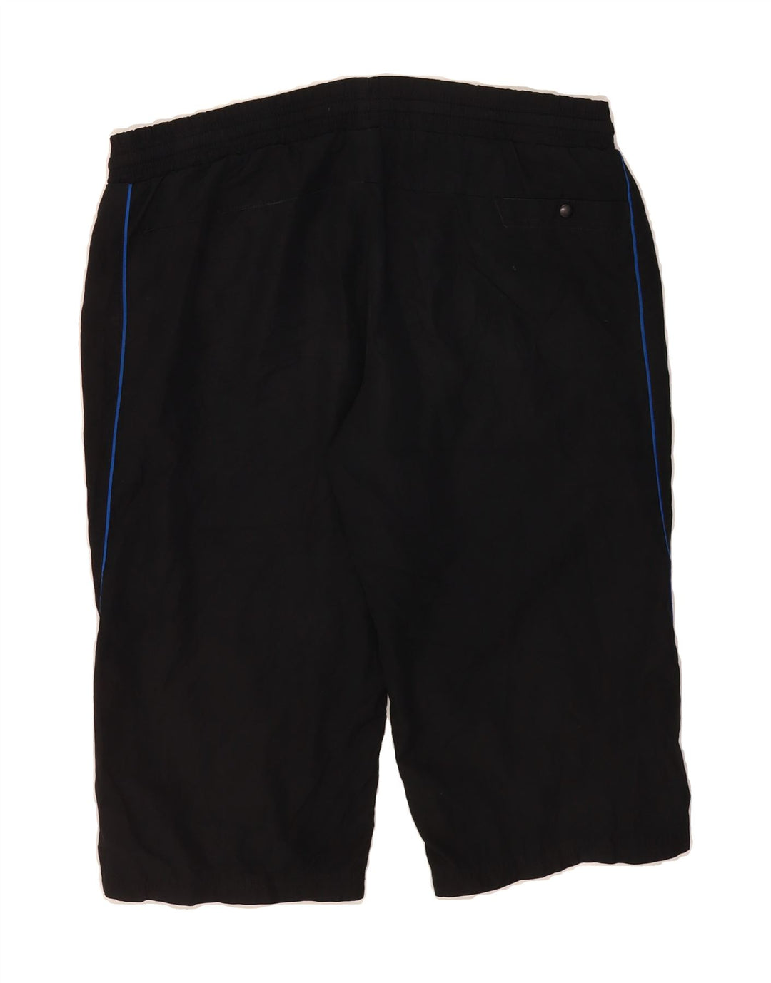 NIKE Womens Bermuda Sport Shorts UK 16/18 Large Black Polyester Vintage Nike and Second-Hand Nike from Messina Hembry 