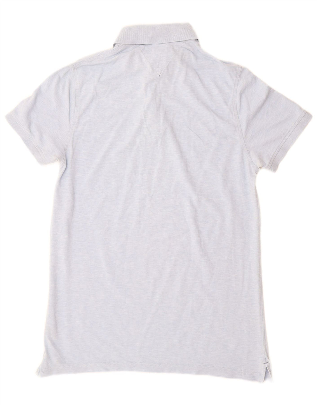 Polo da uomo slim fit Tommy Hilfiger in cotone blu medio