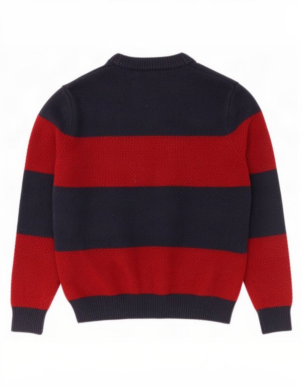 Maglione maglione girocollo da uomo Jack Wills Lana media a righe blu navy