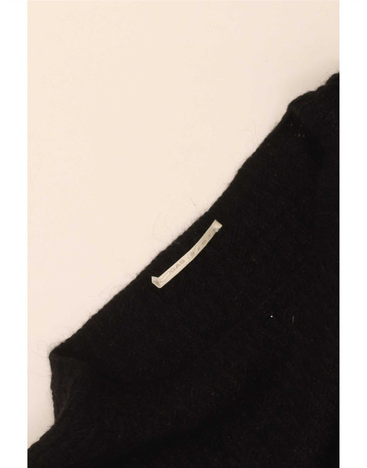 Maglione maglione con scollo a barca da donna Gas UK 8 piccolo nero