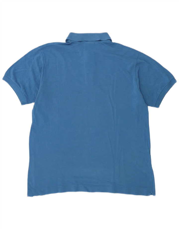 Polo da uomo Lacoste taglia 5 grande in cotone blu
