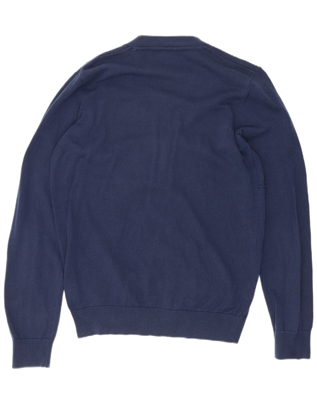 Maglione cardigan da uomo Richmond piccolo in cotone blu navy