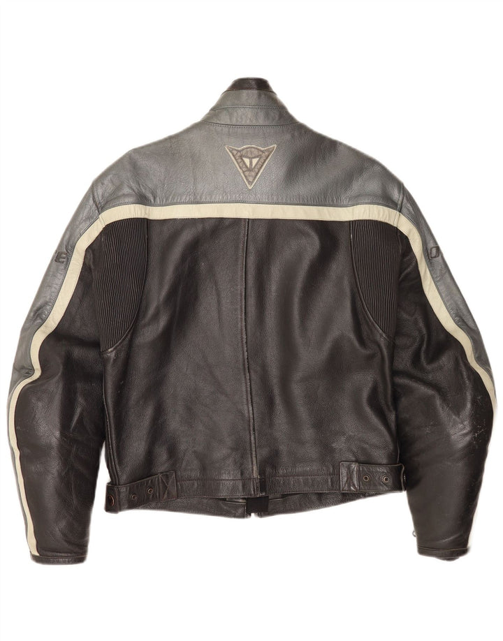Giacca da corsa in pelle da uomo Dainese EU 46 2XS Colore nero