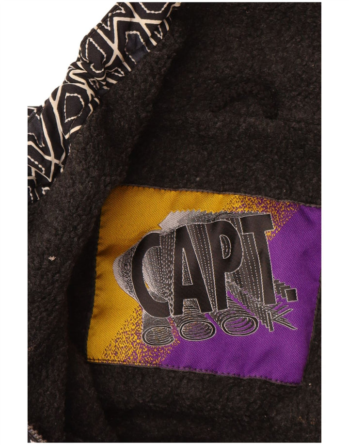 CAPITOLO Giacca anorak grafica da uomo COOK UK 42 XL Grigio geometrico