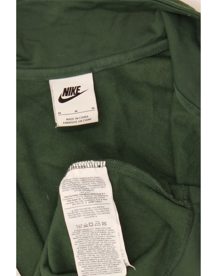Giacca superiore della tuta da uomo Nike, poliestere kaki medio