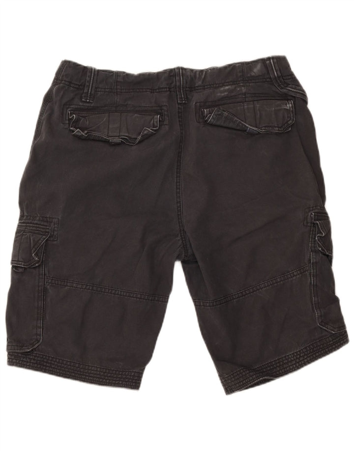 Pantaloncini cargo da uomo Fat Face W36 grandi in cotone grigio