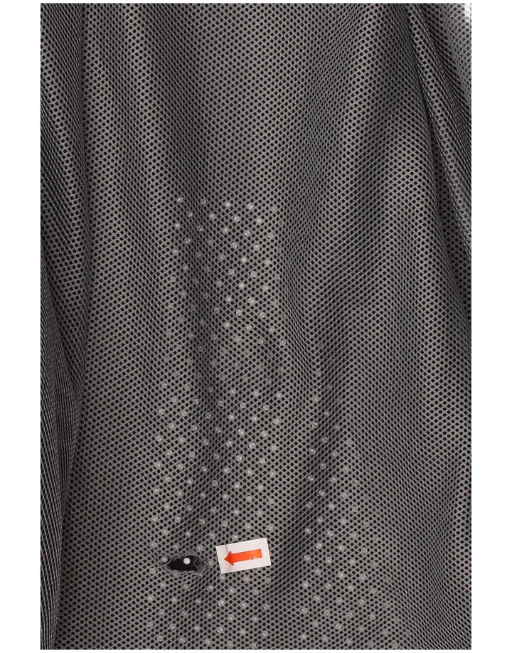 Giacca da uomo ADIDAS Climacool con cappuccio, giacca grande in poliestere nero