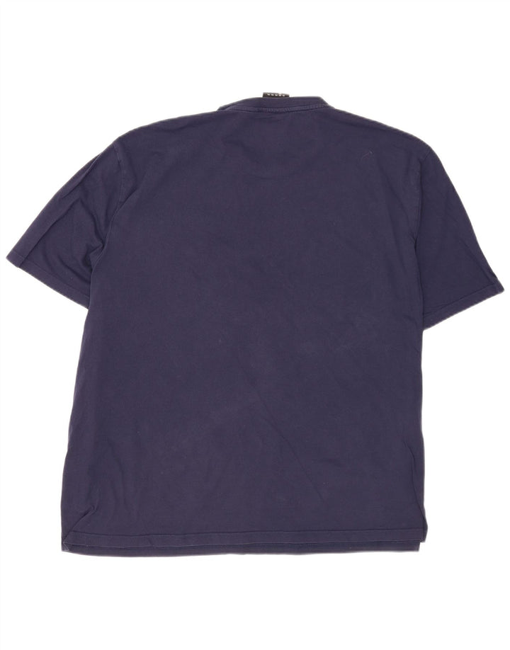 T-shirt da uomo Lyle & Scott Top 2XL cotone blu navy