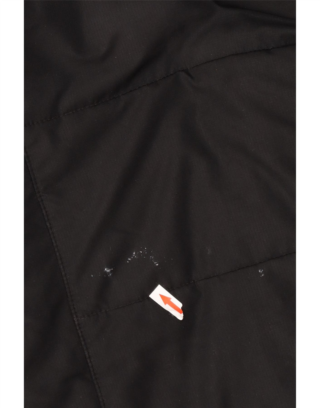 Cappotto imbottito con cappuccio da donna Jack Wolfskin UK 12/14 poliestere nero medio