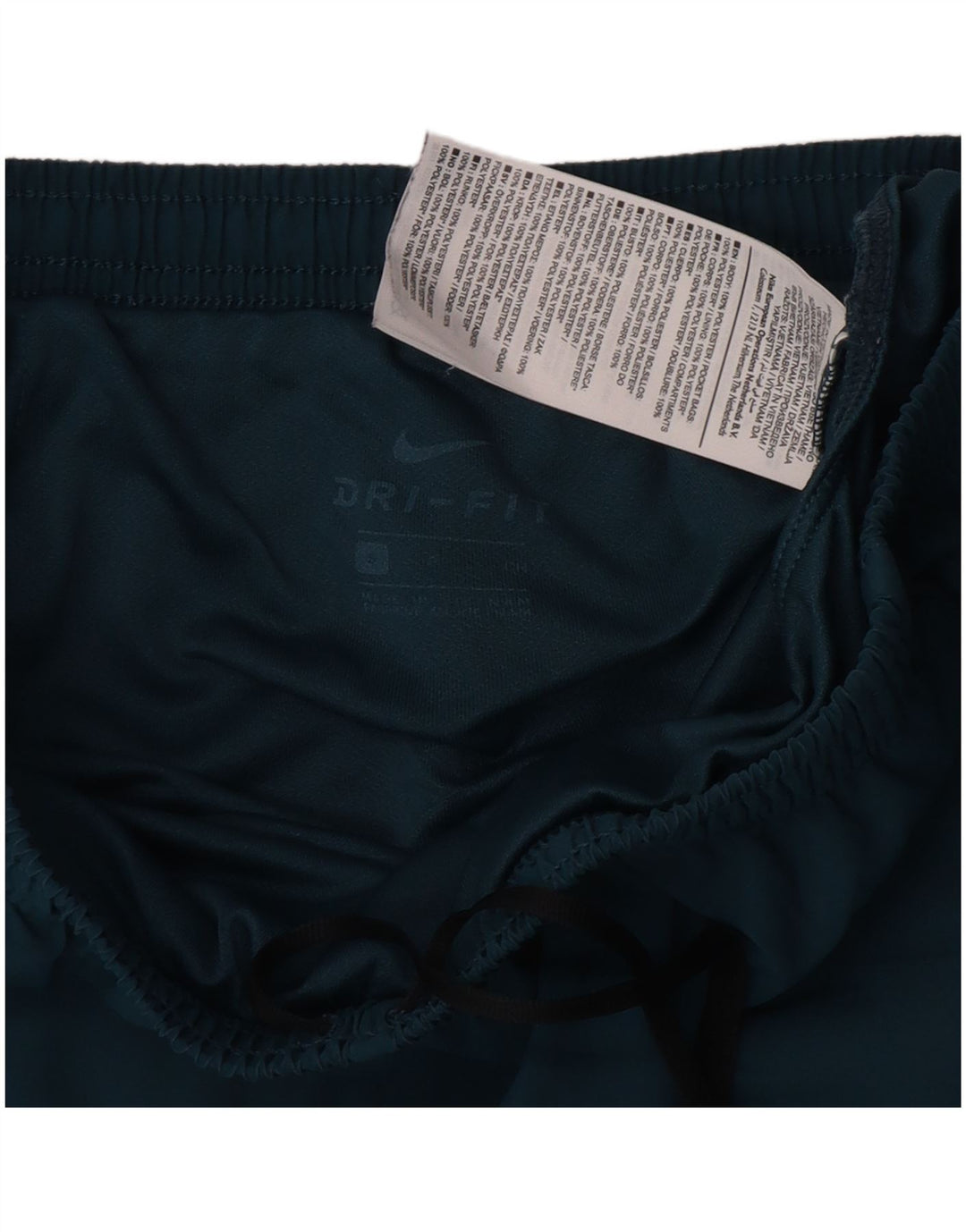 Pantaloncini sportivi Nike Dri Fit Graphic da uomo, piccoli, in poliestere color block verde