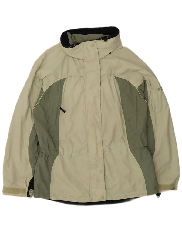 Giacca antipioggia Columbia da donna Interchange Loose Fit UK 16 Large Verde