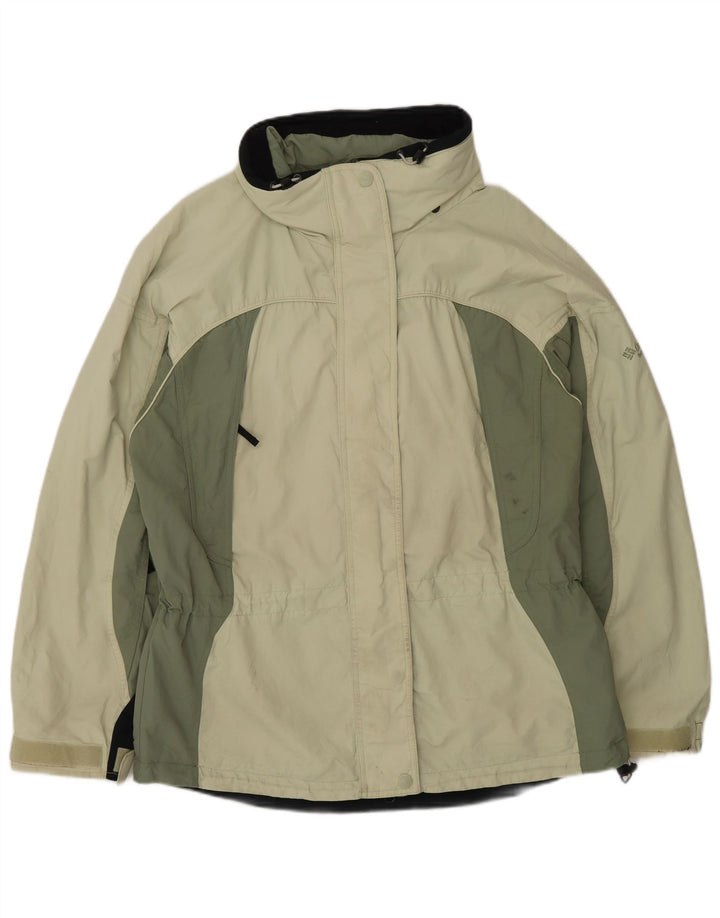Giacca antipioggia Columbia da donna Interchange Loose Fit UK 16 Large Verde