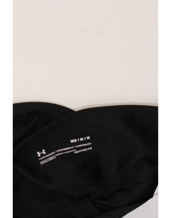 Leggings corti a compressione da donna Under Armour UK 14 medio nero
